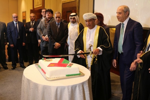 سفارة سلطنة عُمان في الاردن تحتفل بالعيد الوطني لبلادها