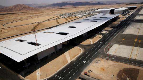 نتنياهو يفتتح المطار الاسرائيلي قرب العقبة