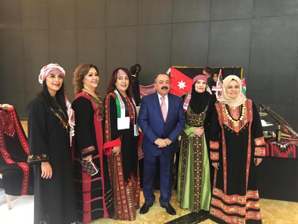 جمعية المرأة الأردنية بأبو ظبي تحتفل بعيد الاستقلال