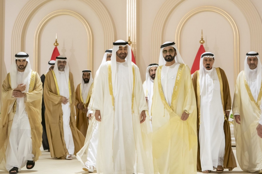 الامارات تحتفل بزفاف ثلاثة من أبناء حاكم دبي محمد بن راشد (صور)