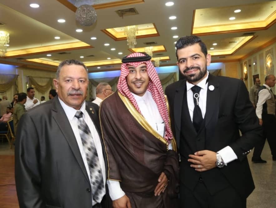 الشيخ محمد جميل عبدالرزاق يحتفل بنجلة المهندس جميل في العاصمة عمّان