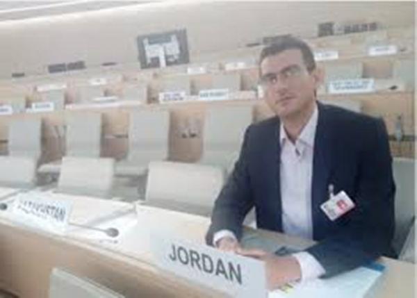 العالم حازم حداد ممثلا للأردن في الأمم المتحده للحد من الأسلحة البيولوجية