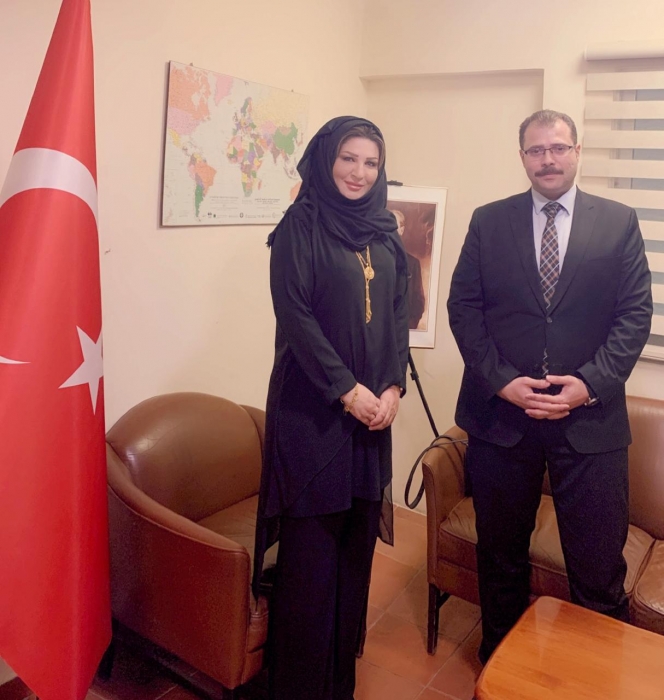 القنصل التركي في عمان لـ الدكتورة السليم : انجازات eTurn الدولية تفتح ابواب التعاون مع الحكومة التركية.