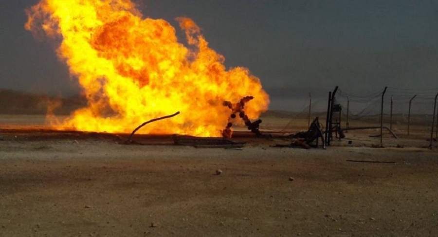 انفجار عنيف في مصفاة بانياس النفطية بريف طرطوس على الساحل السوري