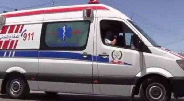 إصابة 4 أشخاصبحادث تدهور مركبة بمنطقة سحاب