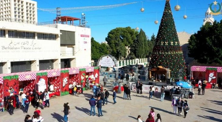الكنائس المسيحية الغربية في فلسطين تبدأ احتفالاتها بعيد الميلاد المجيد