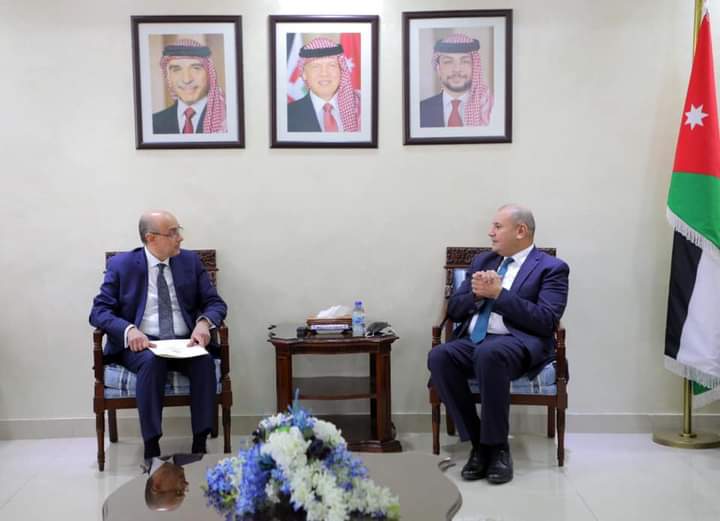 العودات خلال لقاء السفير التونسي: القضية الفلسطينية على سلم أولويات الأردن