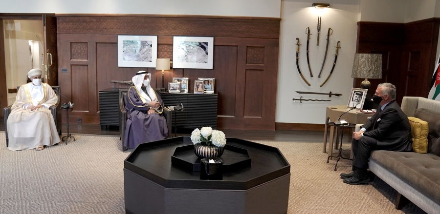 الملك : الأردن حريص على الاستمرار في تطوير التعاون مع دول الخليج العربي