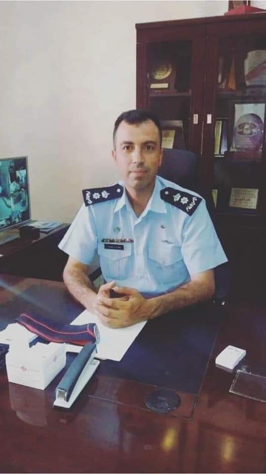 المقدم وائل مهيدات مساعداً لمدير شرطة الطفيله
