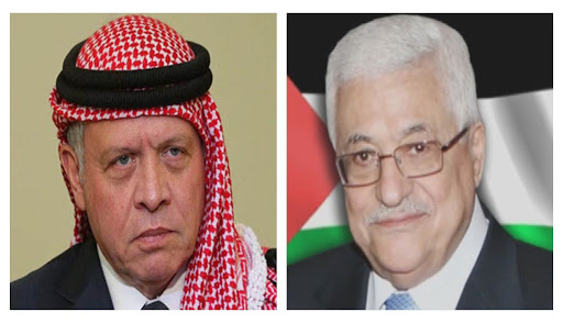 الملك يجري اتصالا هاتفيا مع الرئيس الفلسطيني