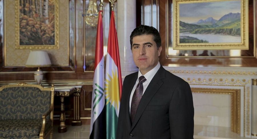 رئيس إقليم كردستان العراق يصل إلى عمان
