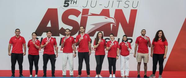 منتخب الجوجتسو يضيف 3 ميداليات جديدة للأردن في بطولة آسيا