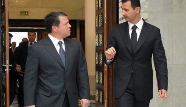 الملك يتلقى  اتصالا هاتفيا من الرئيس السوري بشار الأسد
