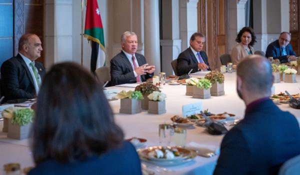 الملك: الأردن يعول على دعم البنك الدولي في أولويات قطاعية