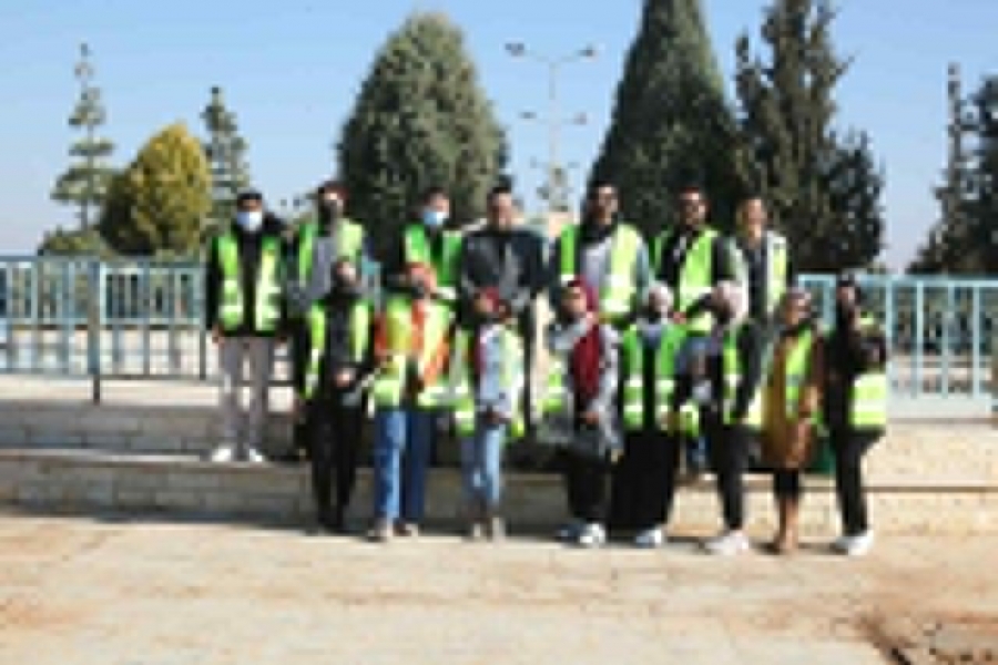 مبادرة  المفرق خضراء في جامعة آل البيت