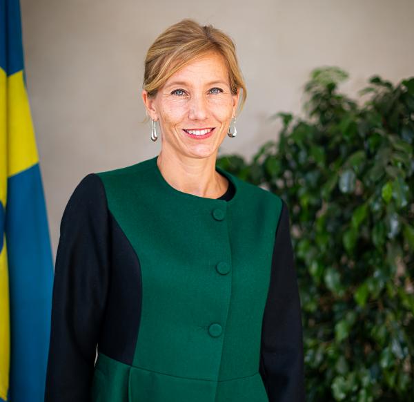 السفيرة السويدية في عمان : الأردن شريك هام لحل النزاعات في المنطقة