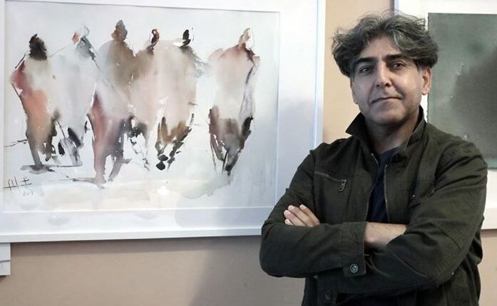 التشكيلي أبو لبن يشارك في بينالي البندقية بمعرض من فلسطين مع الفن
