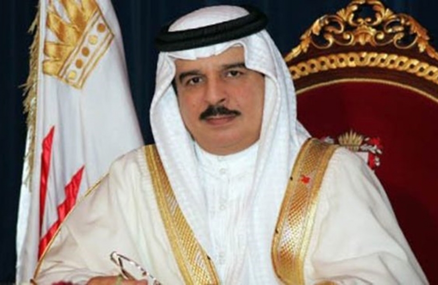 العاهل البحريني يستقبل الدغمي ضمن وفد برلماني عربي