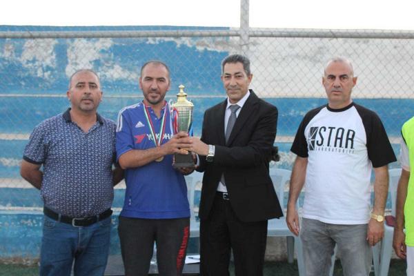 اختتام بطولة خماسيات كرة القدم لألوية محافظة إربد