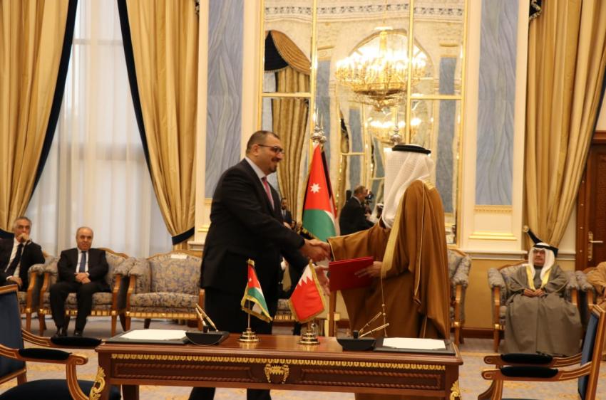 توقيع 7 اتفاقيات وتفاهمات بين الأردن والبحرين