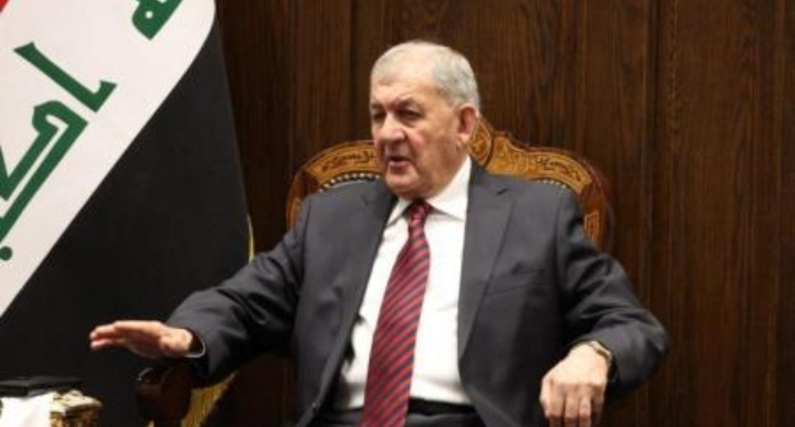 الرئيس العراقي : علاقاتنا مع الأردن قوية ومتينة