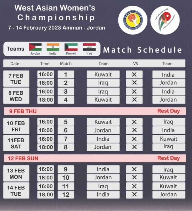 عمان تحتضن بطولة غرب آسيا الثالثة للسيدات لكرة اليد