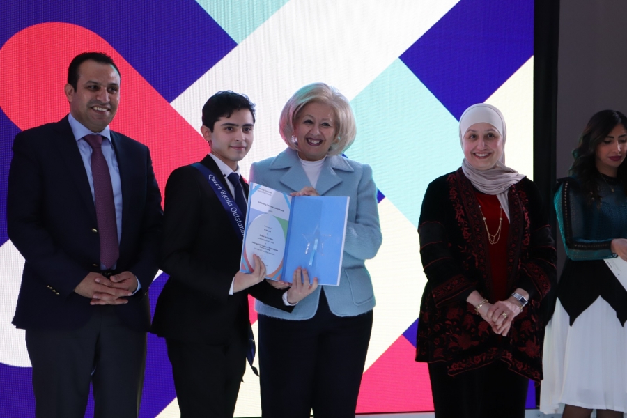 تكريم الفائزين بجوائز الملكة رانيا العبدالله للتمّيز الأكاديمي لطلاب الشهادة البريطانية للعام 2023
