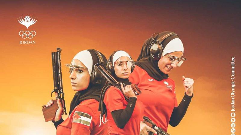 الأردنية أبو ربيع تُتوج بذهبية البطولة العربية للرماية