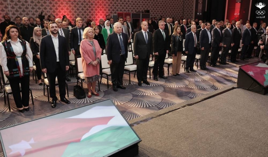 الأمير فيصل يطلق الأكاديمية الأولمبية الأردنية