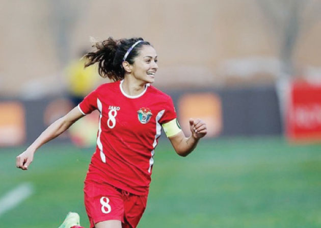 المرأة حاضرة بقوة في الرياضة الأردنية
