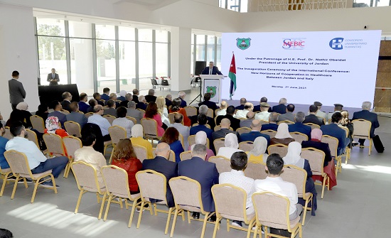 مؤتمر أردني إيطالي يناقش التعاون في مجال الرعاية الصحية