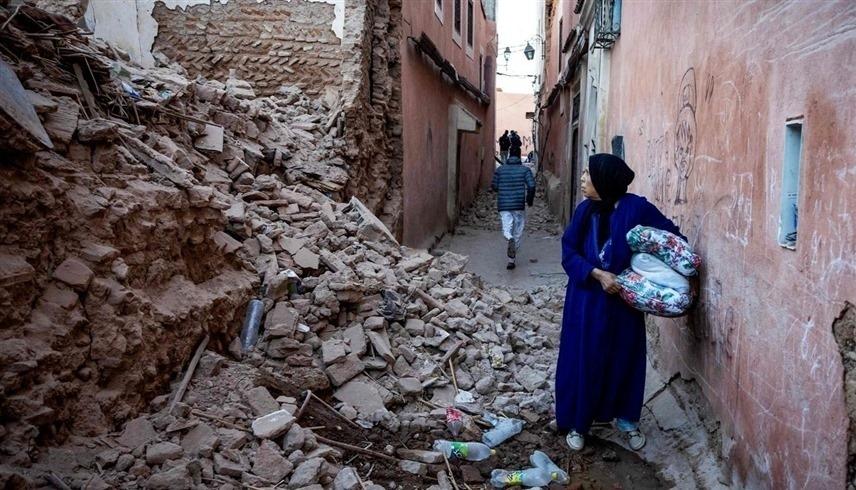 مشاهير العرب يتضامنون مع المغرب بعد الزلزال