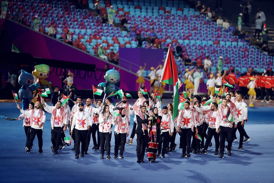 منتخبا الكراتيه والجوجيتسو يبدآن المنافسة بدورة الألعاب الآسيوية