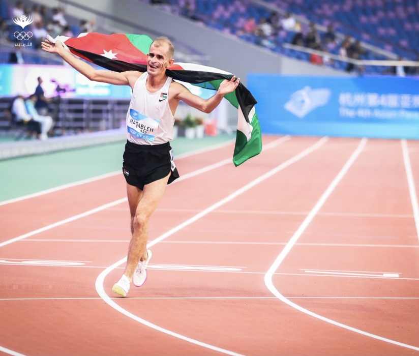 مقابلة يحقق الذهبية الثانية للأردن بدورة الألعاب الآسيوية البارالمبية