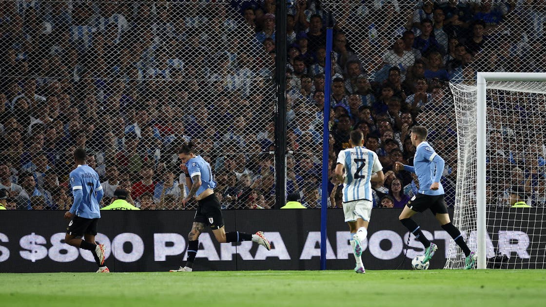 الأوروغواي تصعق الأرجنتين.. وتنهي سلسلة عدم الخسارة