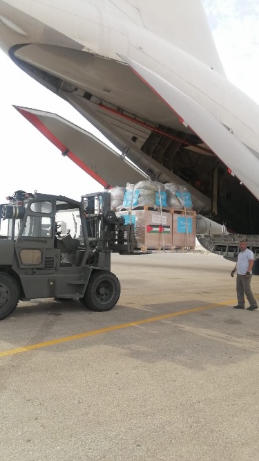 “الخيرية الهاشمية” ترسل طائرة مساعدات جديدة إلى غزة