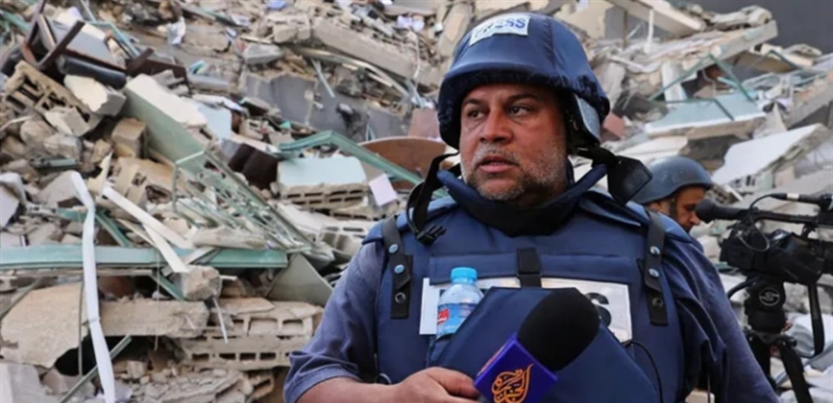 إصابة الصحفي وائل الدحدوح في قصف بطائرة مسيرة