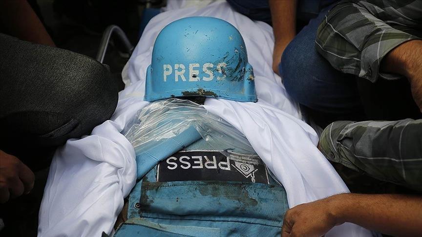 غزة: ارتفاع عدد الشهداء الصحفيين إلى 101