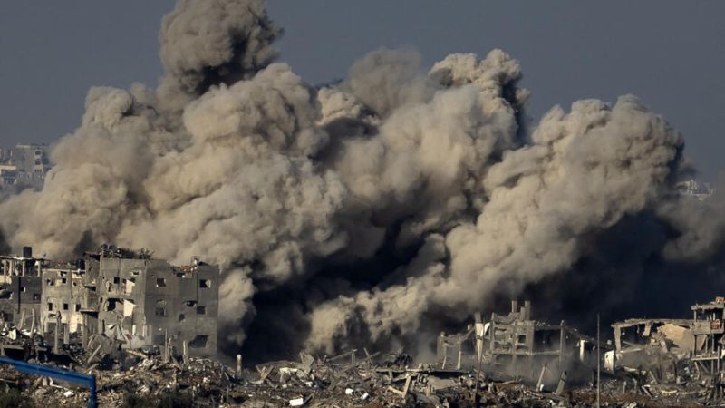 ارتفاع عدد الشهداء في غزة  إلى 21#44;507