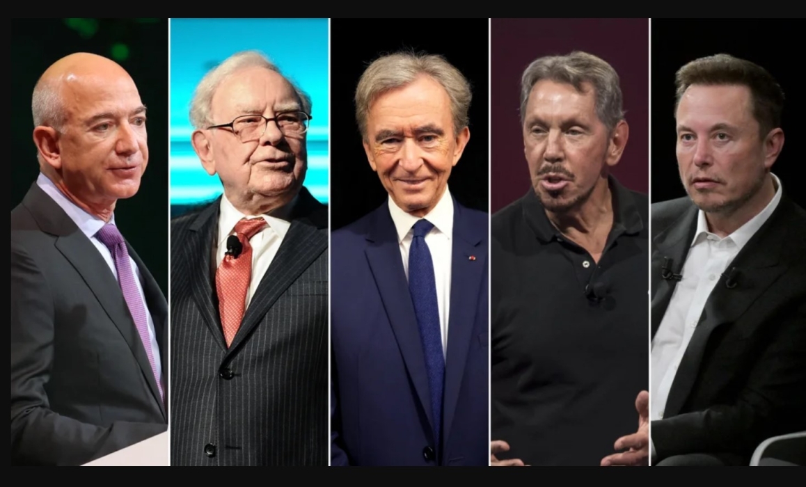 أوكسفام: أغنى خمسة رجال في العالم ضاعفوا ثروتهم منذ 2020