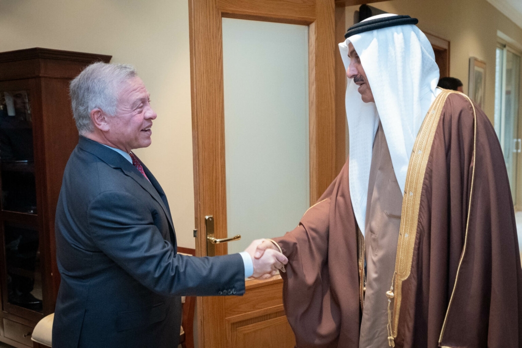 الملك يستقبل رئيس المجلس الوطني الاتحادي الإماراتي