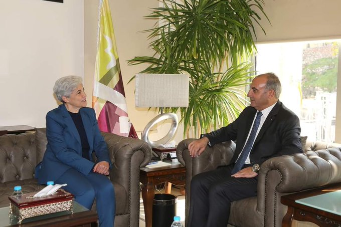 امين عمان يلتقي السفيرة التونسية ويبحثان تعزيز التعاون المشترك بين عمان وتونس