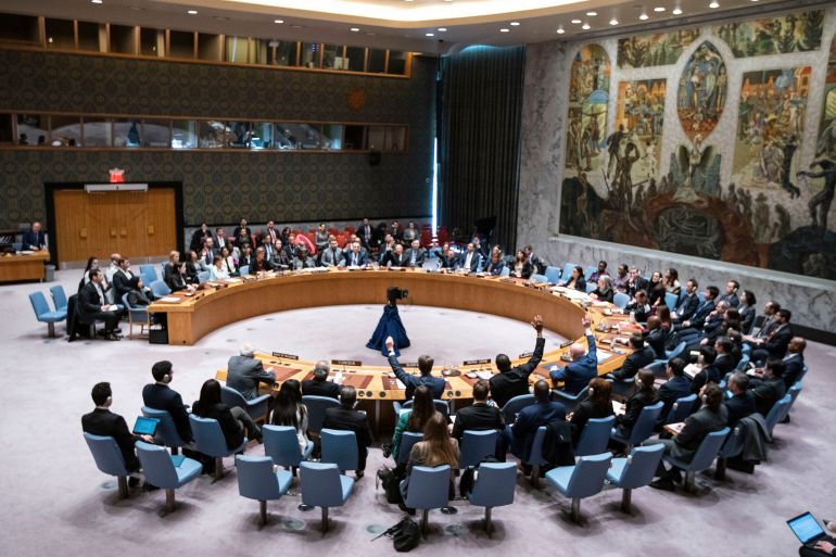 مجلس الأمن يصوت على مشروع قرار أميركي بشأن الحرب على القطاع