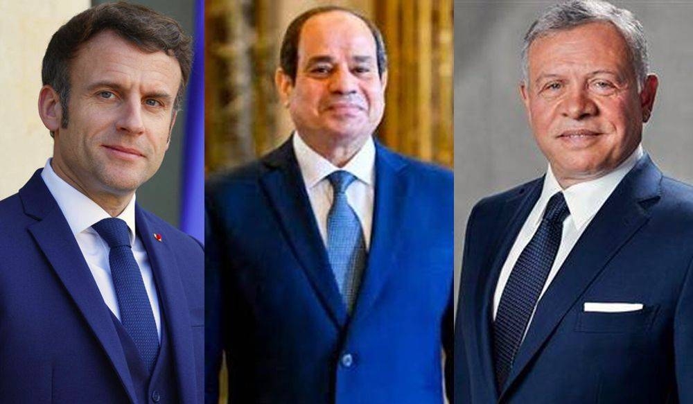الأردن ومصر وفرنسا: يجب وقف إطلاق النار في غزة الآن