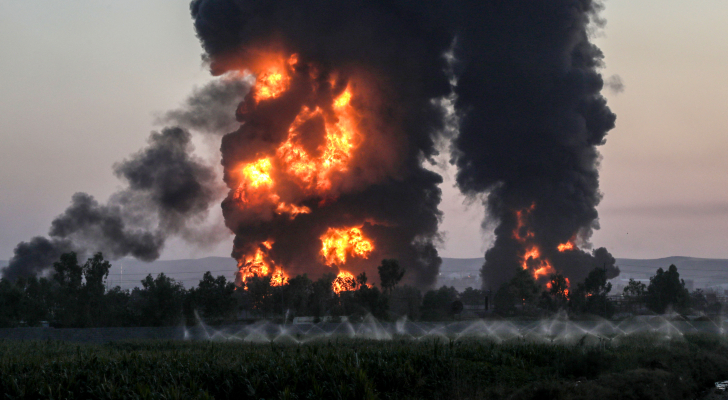 اندلاع سلسلة حرائق في العراق