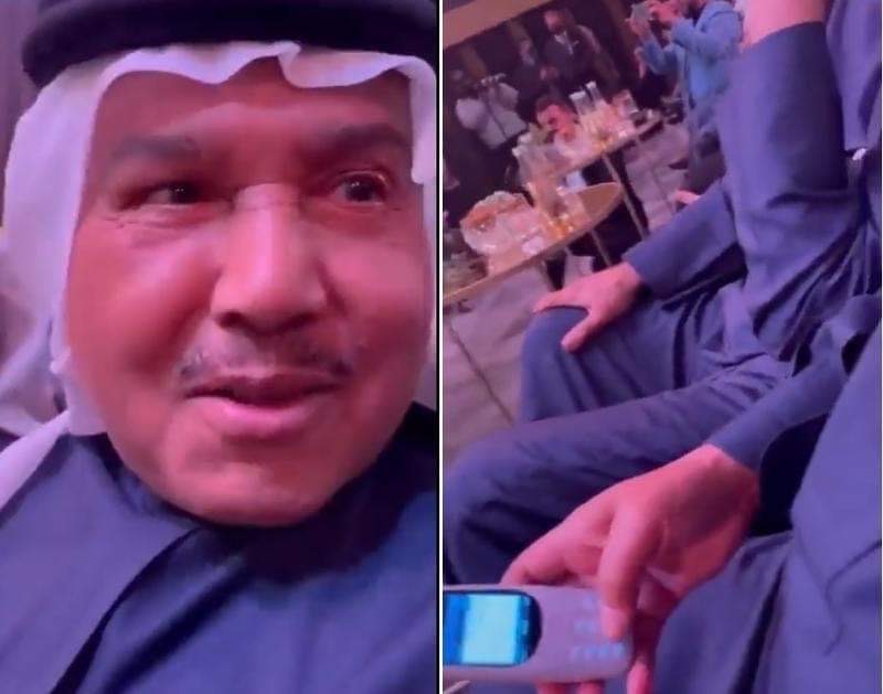 محمد عبده يشتري هاتفاً جديداً بعد ضجة الجوال القديم