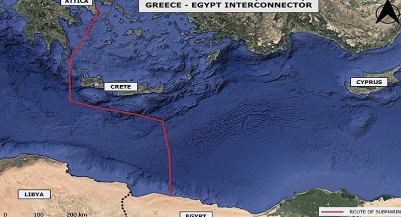 كوبيلوزوس اليونانية تتوقع بدء ربط الكهرباء مع مصر في 2030