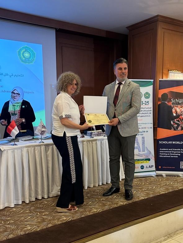 جامعة جدارا تشارك في مؤتمر دولي حول التعليم والذكاء الاصطناعي