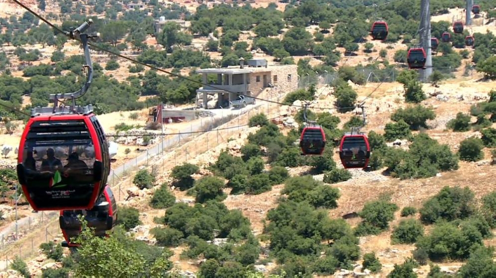 تلفريك عجلون يسجل رقما قياسيا في أعداد الزوار
