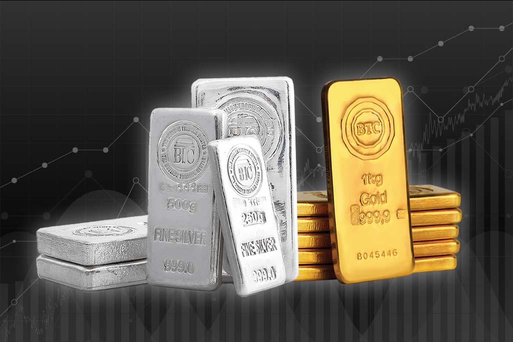 تراجع أسعار الذهب والفضة في الأسواق العالمية